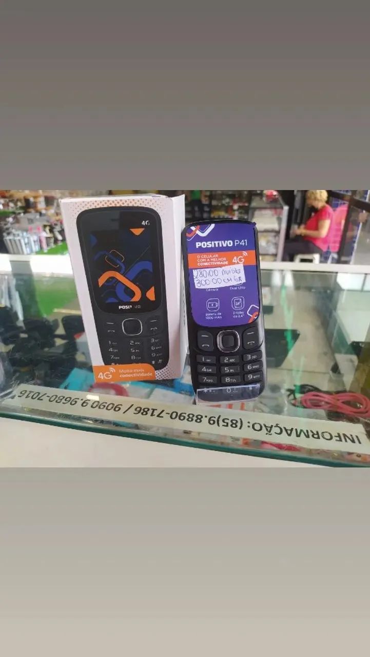 Celulares de botão 4g