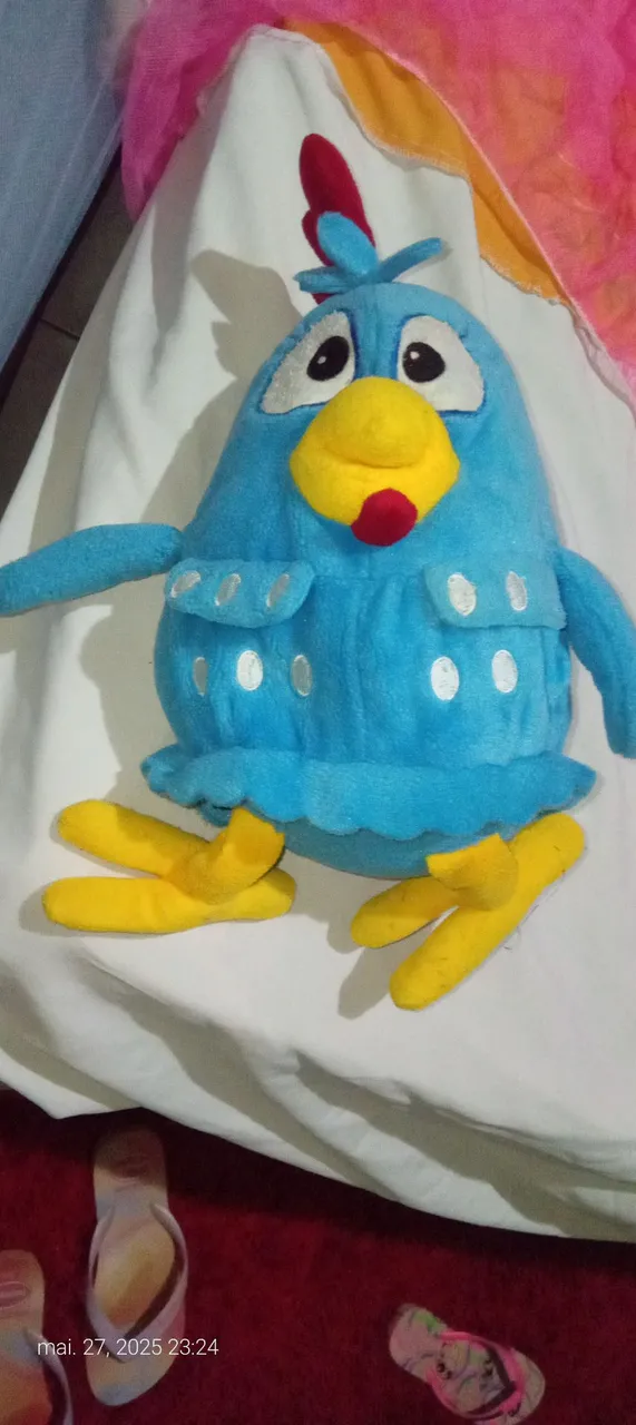 Pelúcia Galinha Pintadinha Azul