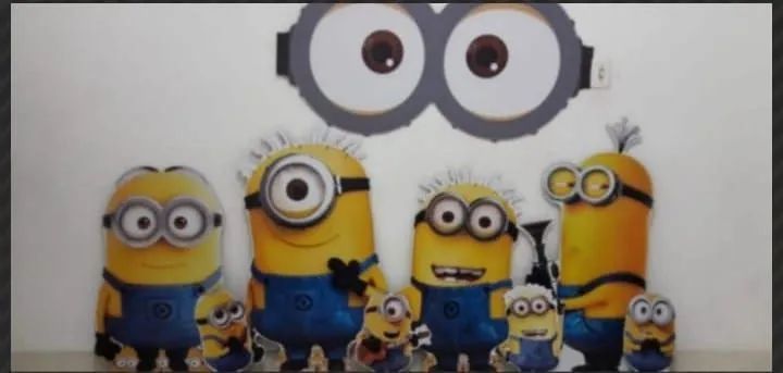 Vendo Kit Festa Minnions completo 