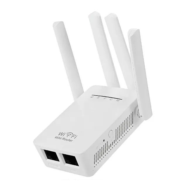 Repetidor Wifi 2800m 4antenas Amplificador De Sinal Roteador - Foto 4