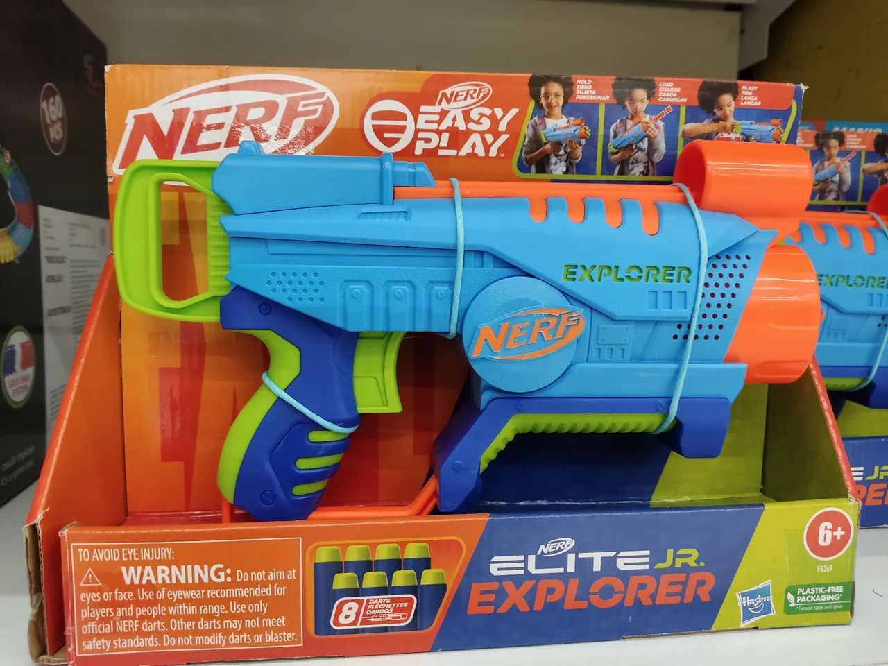 Nerf Elite Jr. Explorer - Brinquedo de Ação para Crianças