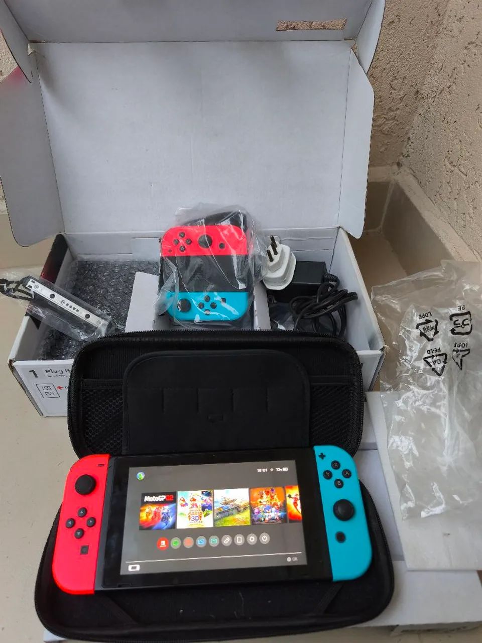 Nintendo switch em perfeito estado (como novo) - Consoles de