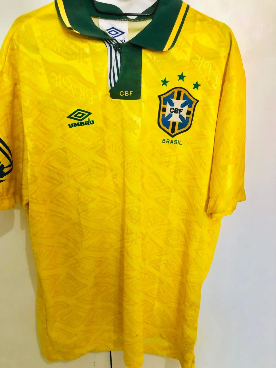 CAMISA OFICIAL DA SELEÇÃO BRASILEIRA COPA DE 1994