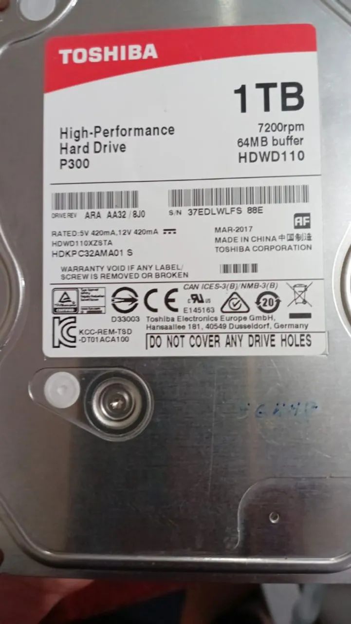 Hd 1 terabyte e fans - Armazenamento - Clima Bom, Maceió