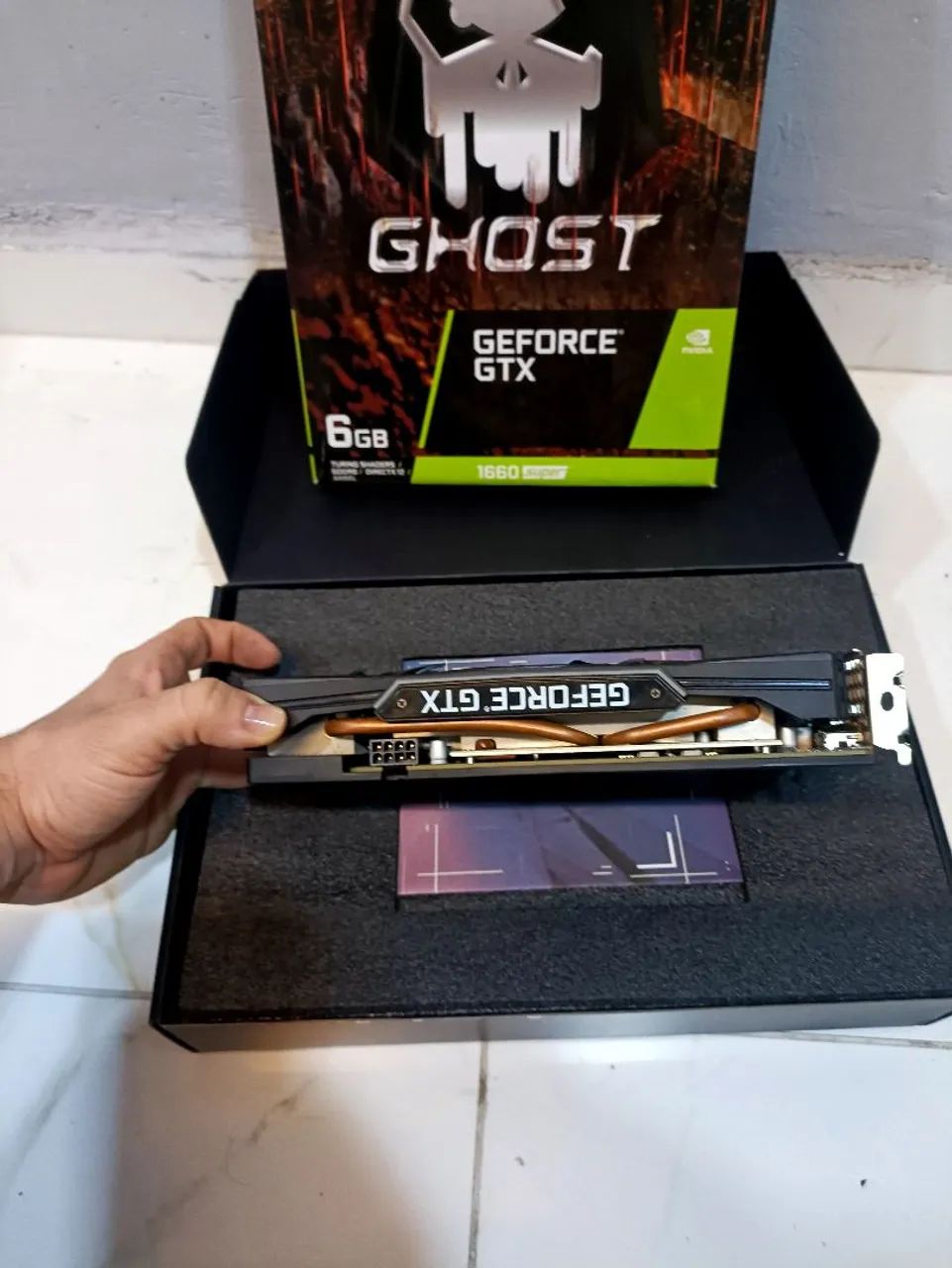 1660 super Gainward 6gb placa de vídeo  - Foto 3