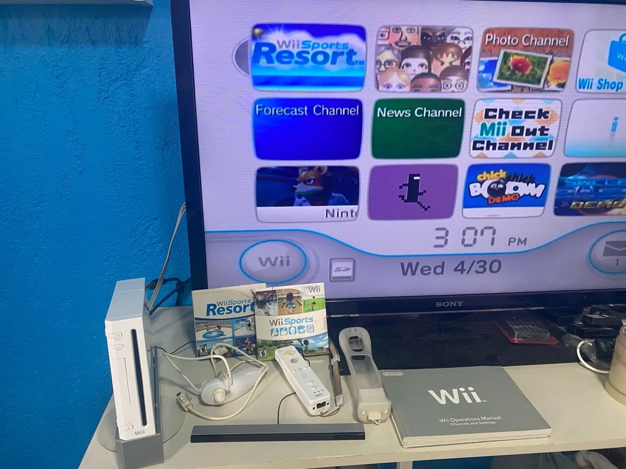 Nintendo Wii completo perfeito estado - Foto 2