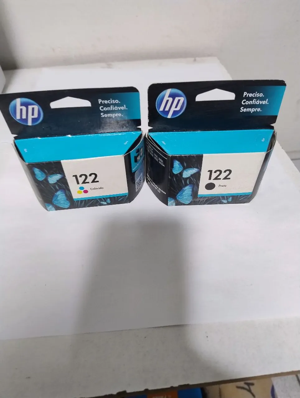 Cartuchos de tinta HP 122 Colorido e Preto