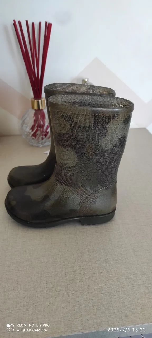 Bota infantil camuflada. - Foto 3