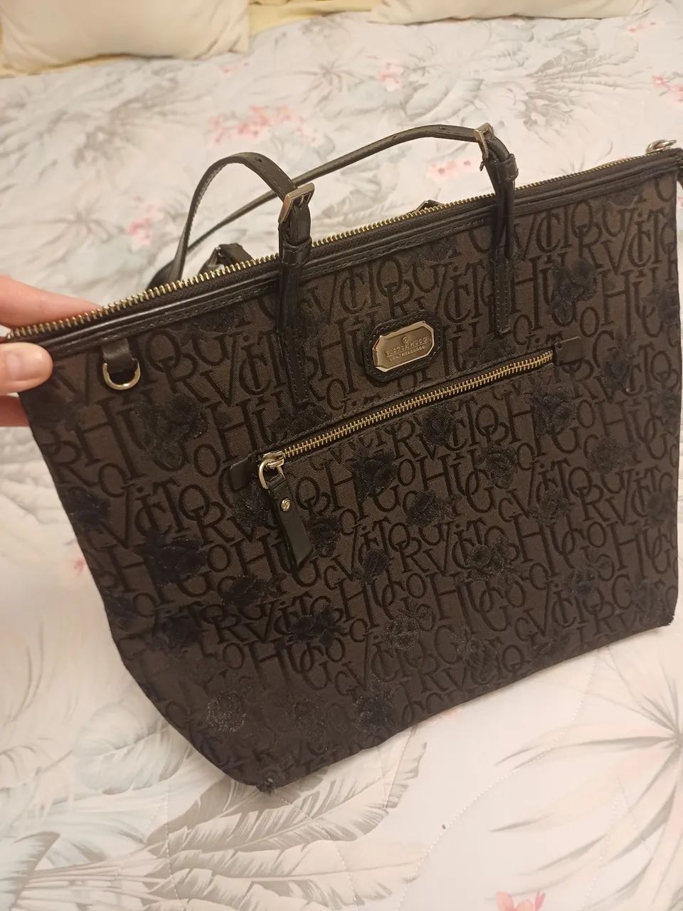 Bolsa Victor Hugo Preta original