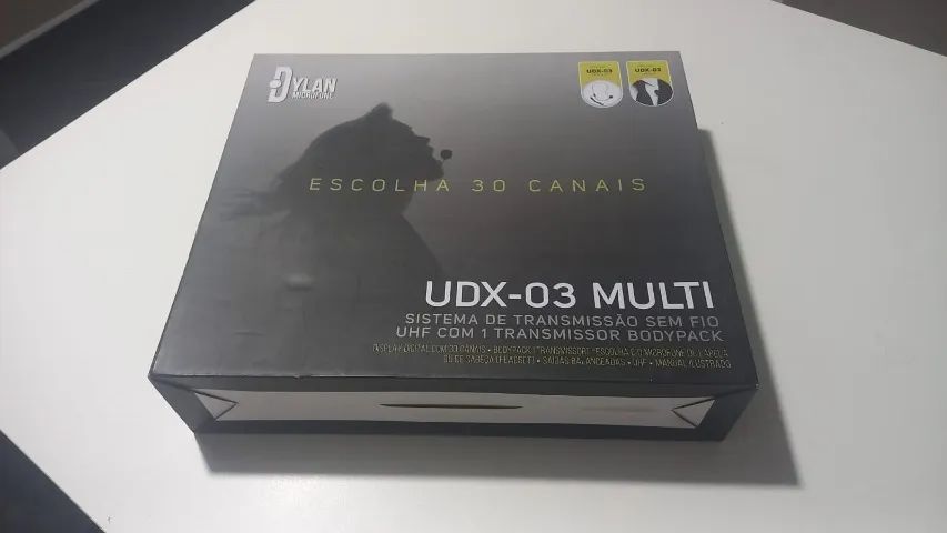 Microfone Sem Fio UDX-03 Multi  Novo na Caixa  - Foto 2
