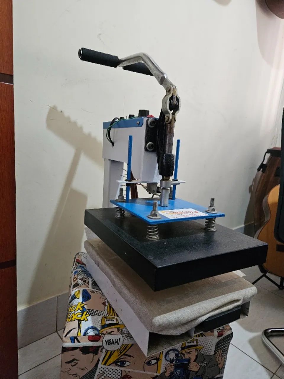 Maquina de sublimação com impressora compacta print