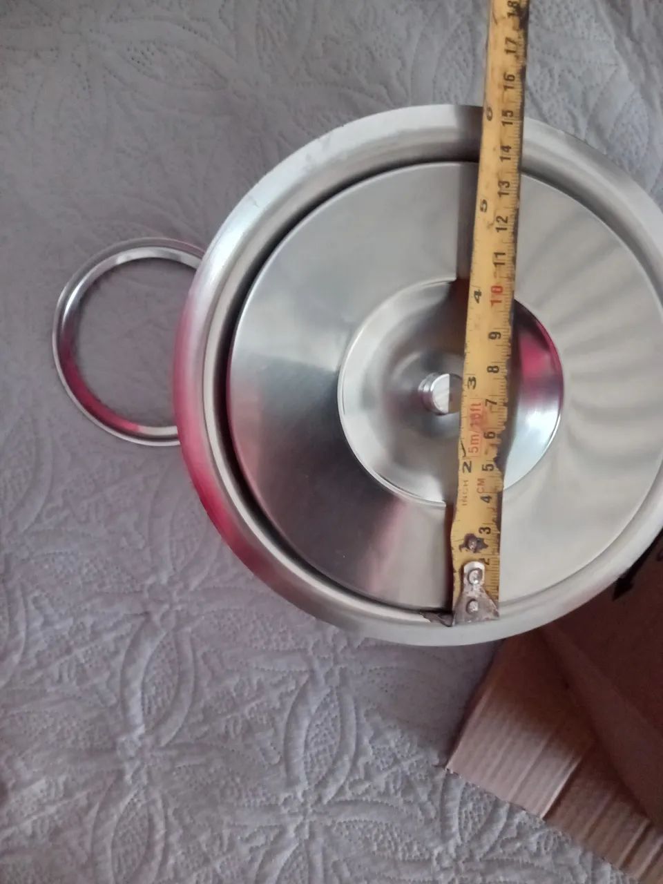 Lixeira sobrepor de Aço Inox Para Cozinha - Foto 4