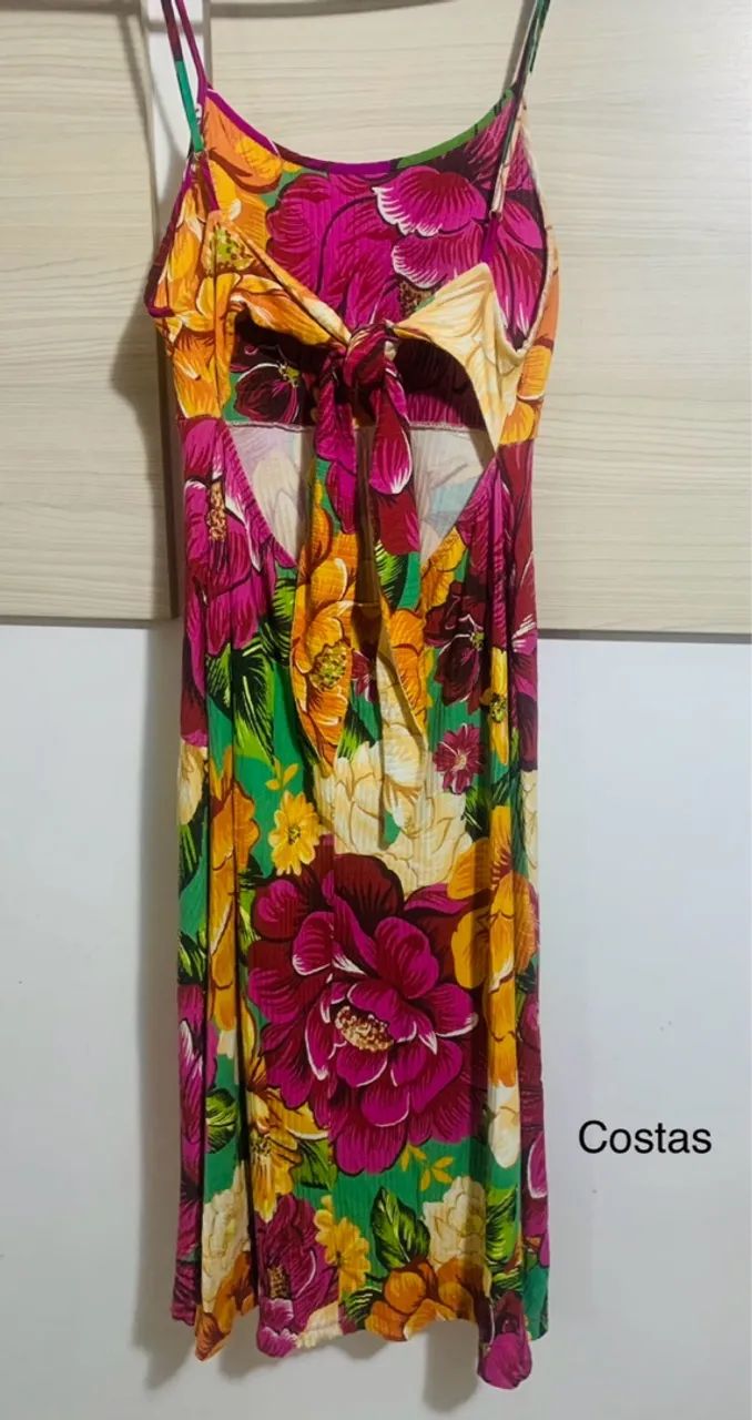 Vestido Midi Farm Floral - Foto 2