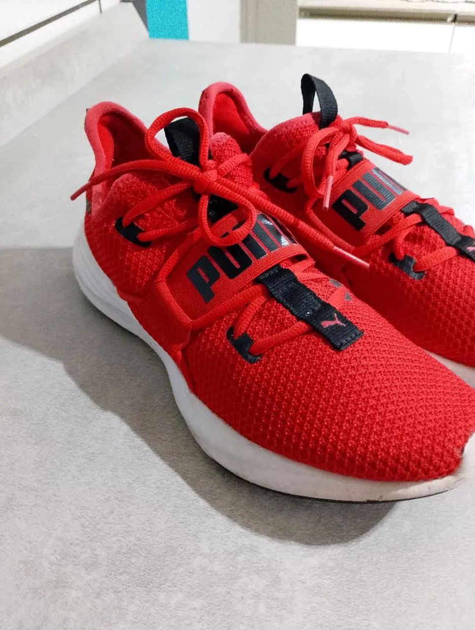 Tênis Puma Vermelho tamanho 39 - Foto 3
