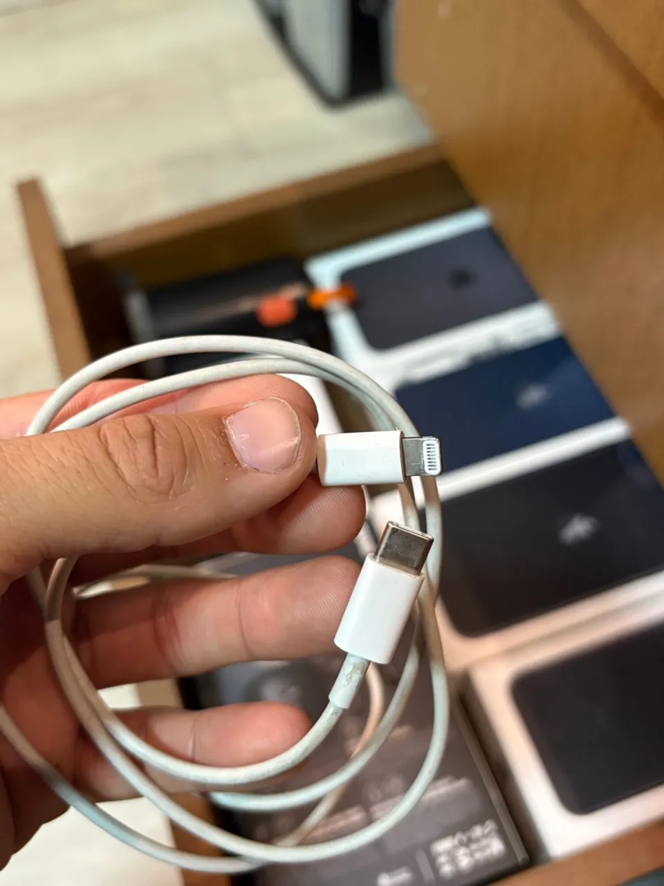 Cabo USB-C para Lightning Apple Original