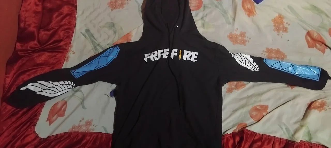 Moletom Angelical Casaco Masculino Do Free Fire Moletom Free Fire