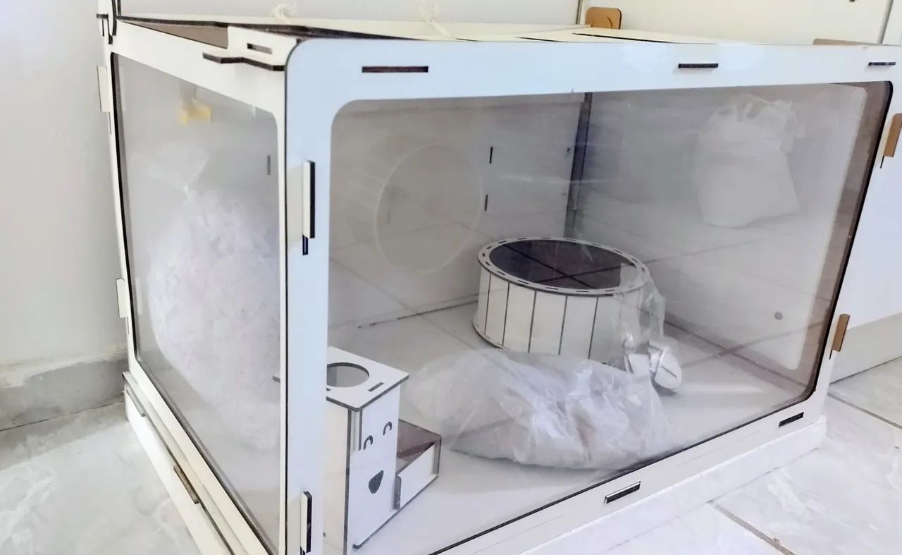 TERRÁRIO Hamster,  com Acessórios- LEIA O ANÚNCIO. - Foto 2