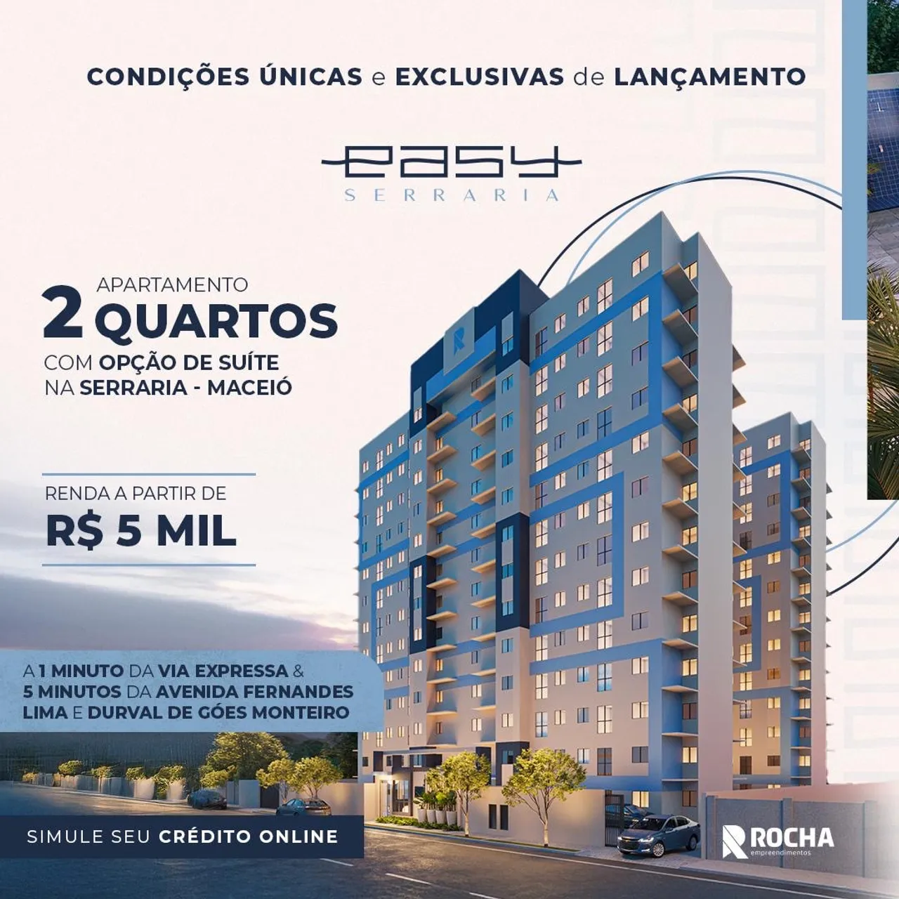 . 2 Quartos na Serraria - Conheça o Easy Serraria! AP