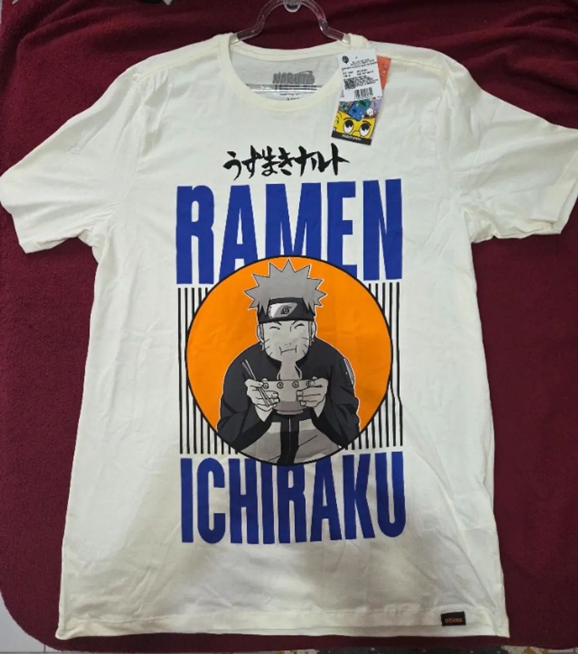 Camiseta Naruto (Piticas Original) + mousepad