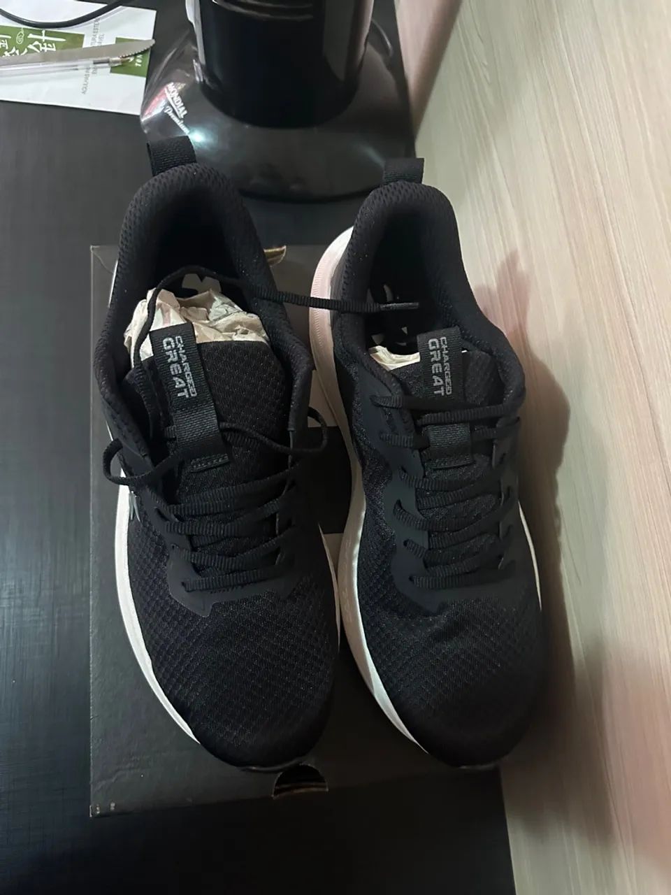 Tênis Under Armour Charged Assert 9 - Preto - Foto 2