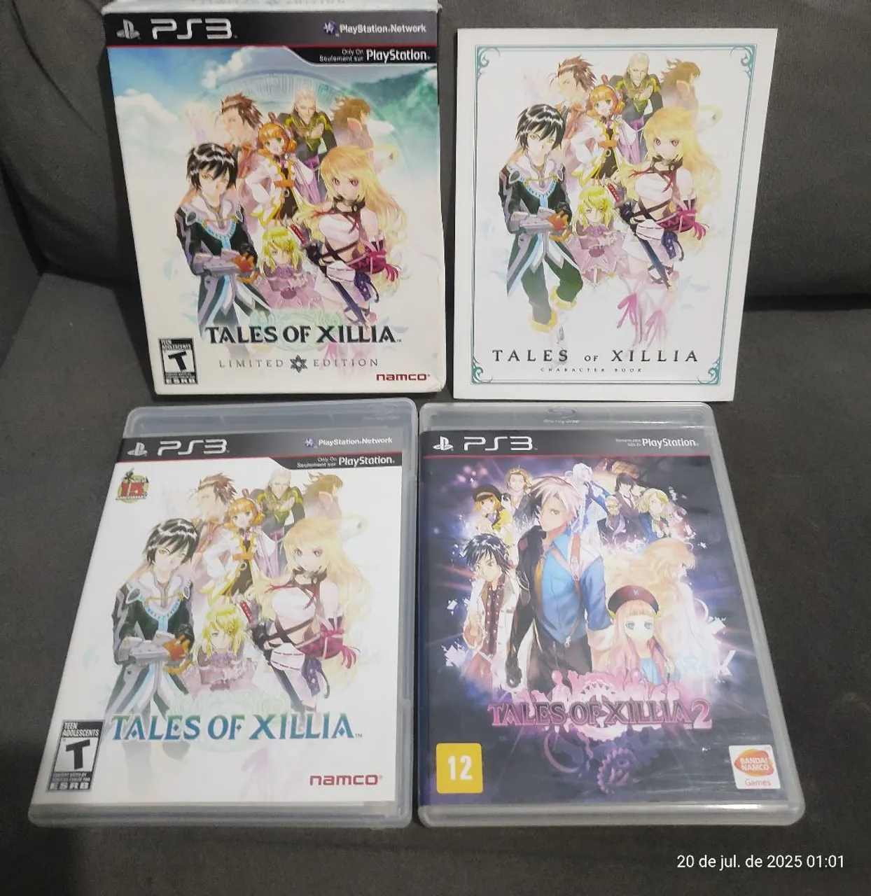 Tales of Xillia e Tales of Xillia 2 - PS3