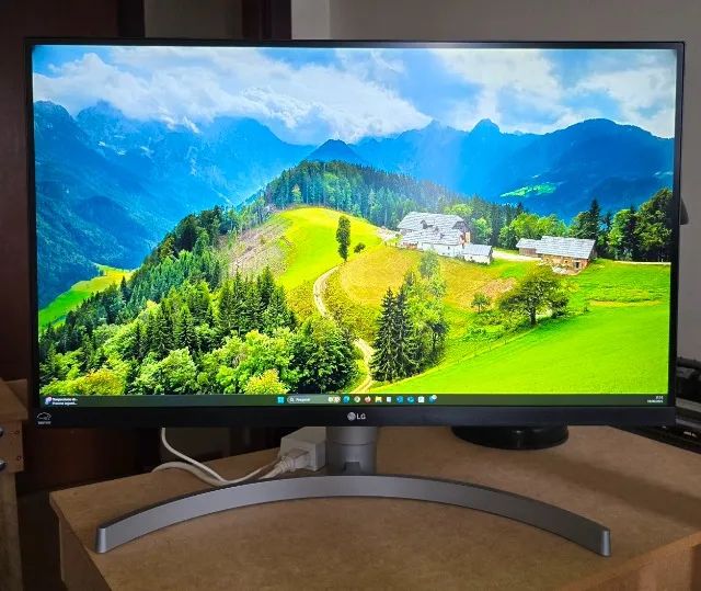 Monitor LG Led 27 27ul650-w Uhd 4k Hdr Hdmi Cor Branco (Usado) - Foto 2