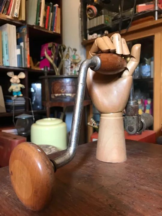 Arco de Pua ou Furadeira manual, anos 70 - Foto 4