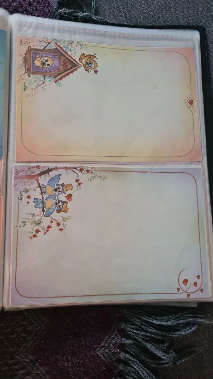 Lote 3 - papel carta anos 80 - Foto 3