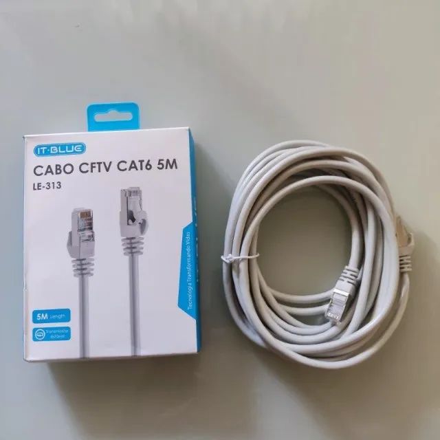 Cabo de Rede internet 5 Metros Cat6 Rj45 1000mb - Foto 3