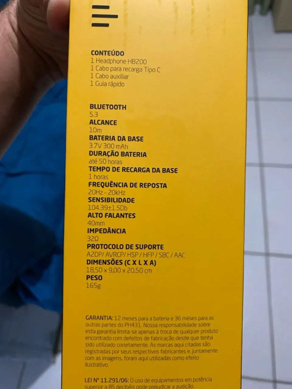 Headset HB200 Bluetooth  - Foto 5