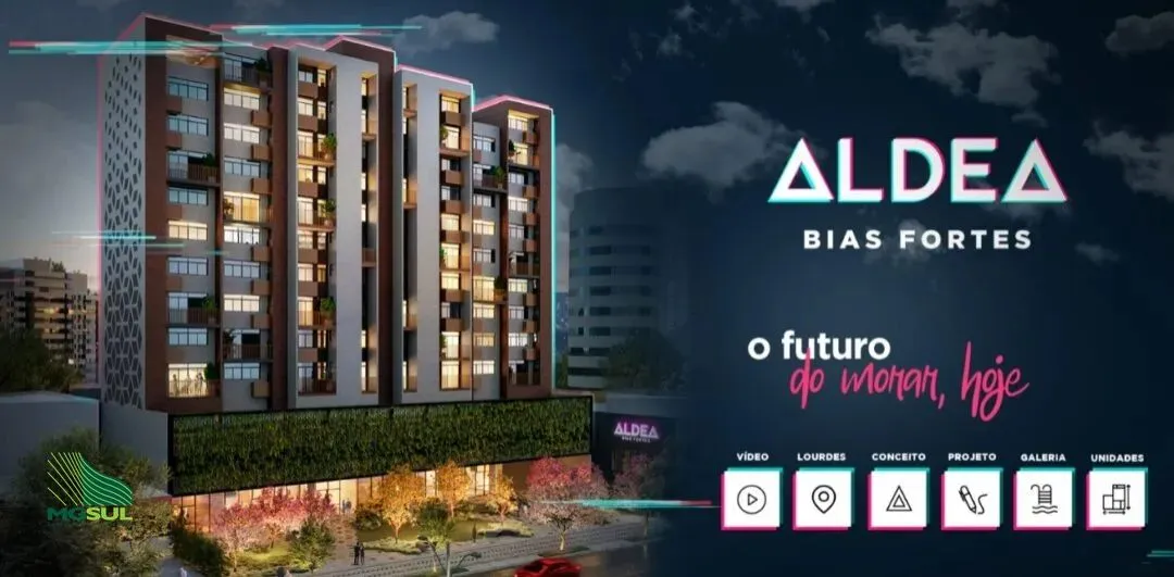APTOS STUDIO/TIPO 01 E 02 QUARTOS NO BAIRRO LOURDES BHTE MG