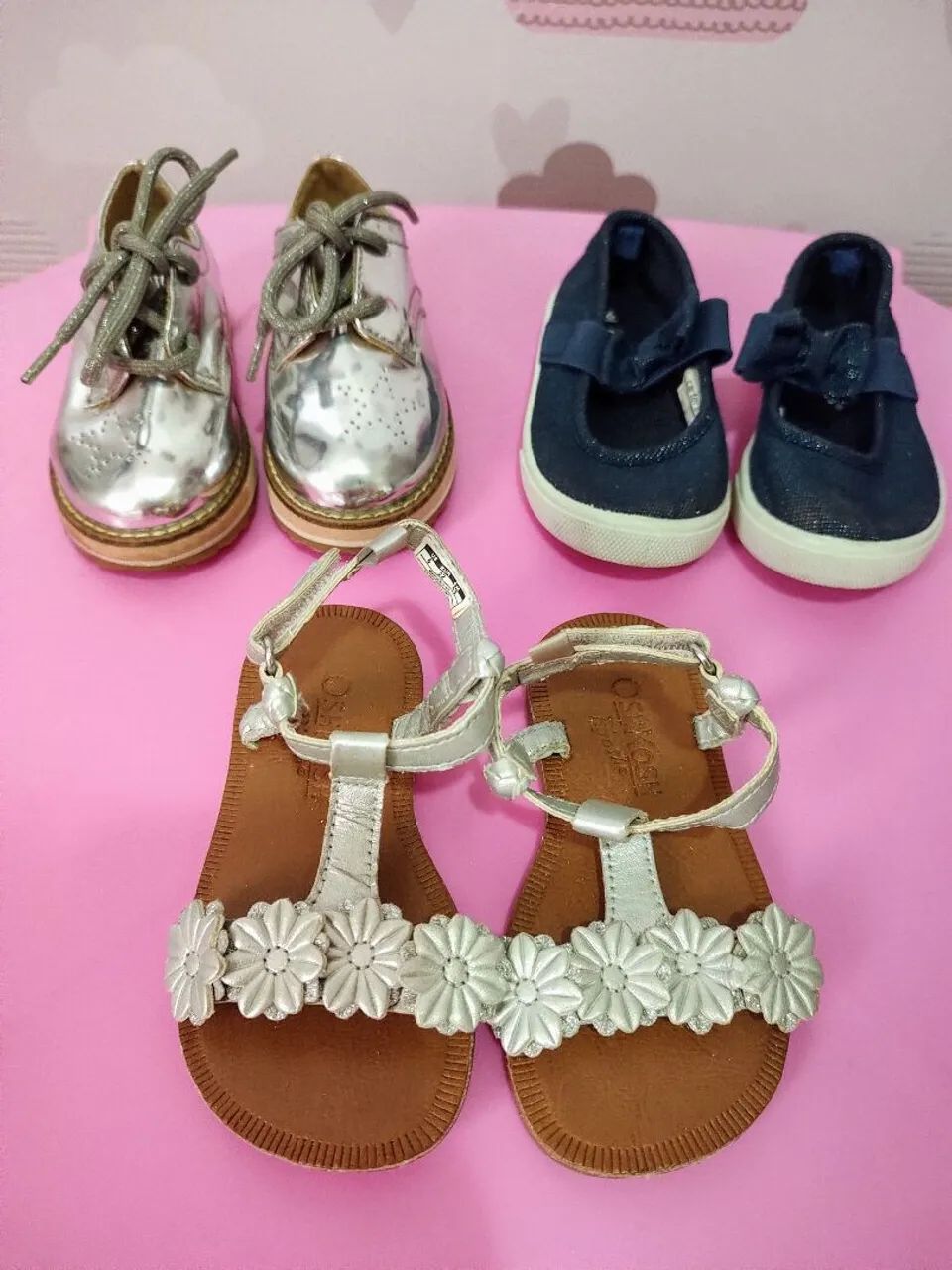 Lotinho de Sapatos Infantis para Menina - tamanhos 20/21/22 - Foto 3