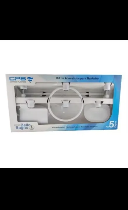 Kit de Acessórios para Banheiro 5 Peças - Bello Bagno