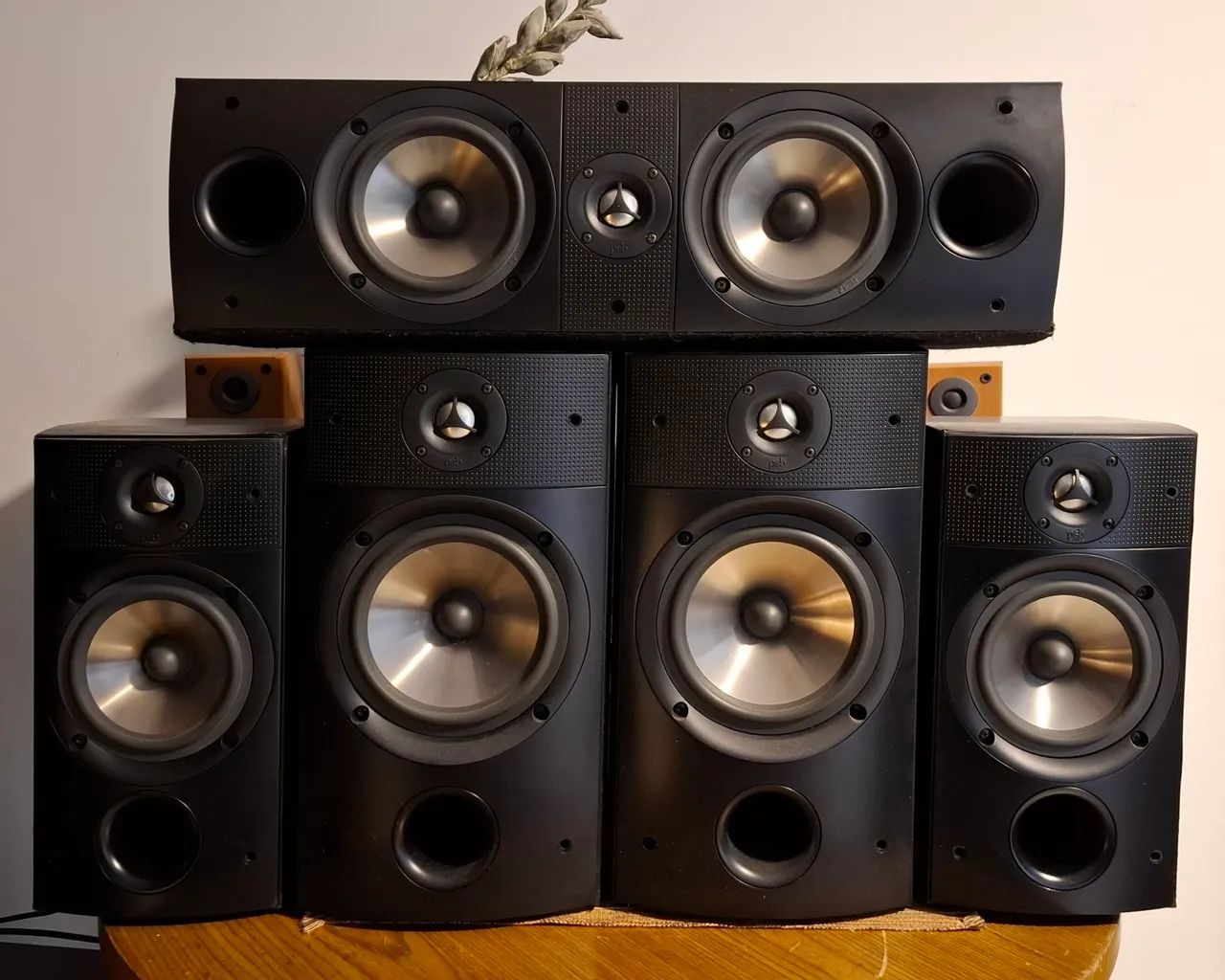 Caixas PSB  5.0 IMAGE B25 6.5"+ B15 5.5"+ C40 100w 6ohms 91dB 45Hz 