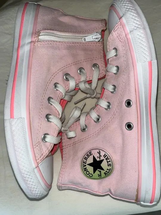 Tênis Converse All Star Rosa 33 - Foto 5