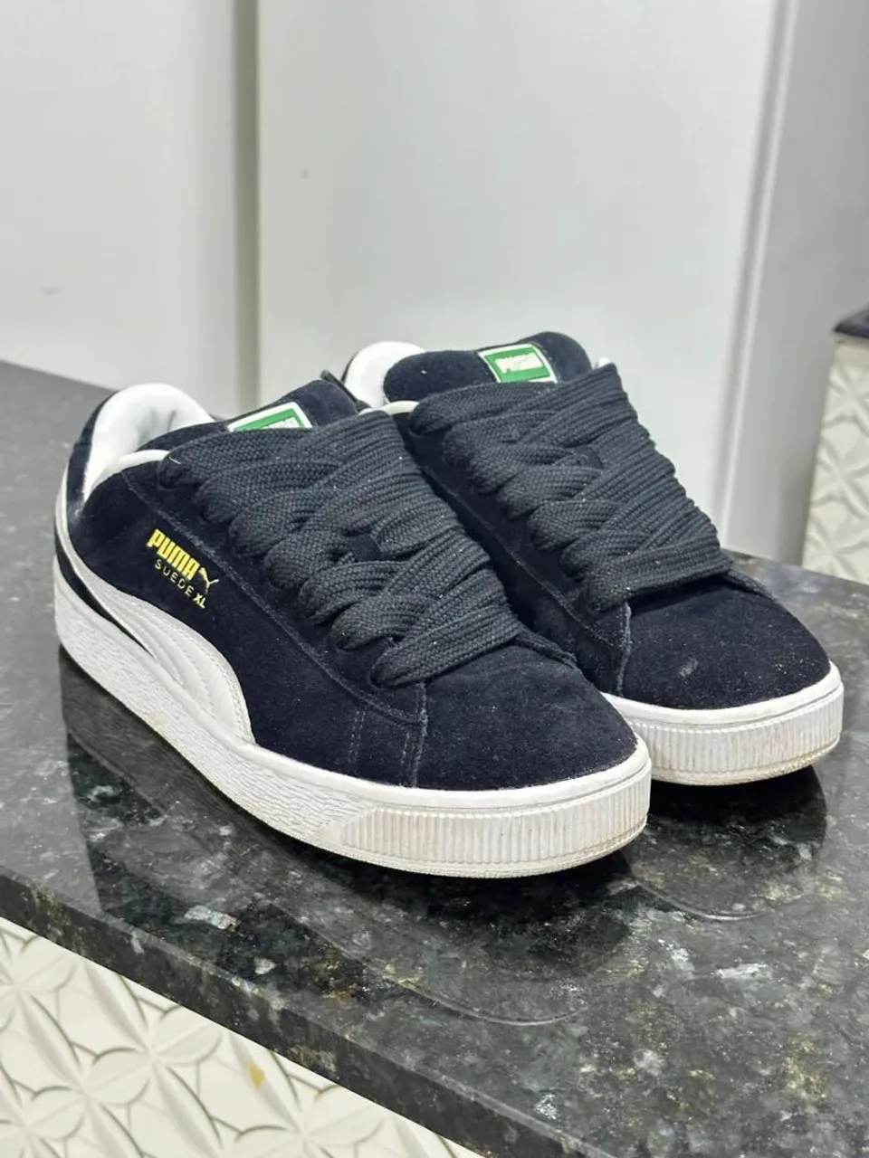 Tênis Puma Suede XL Preto