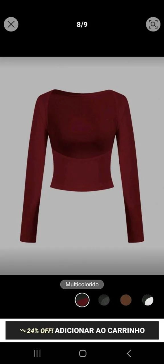 Blusa costas a mostra - Foto 2