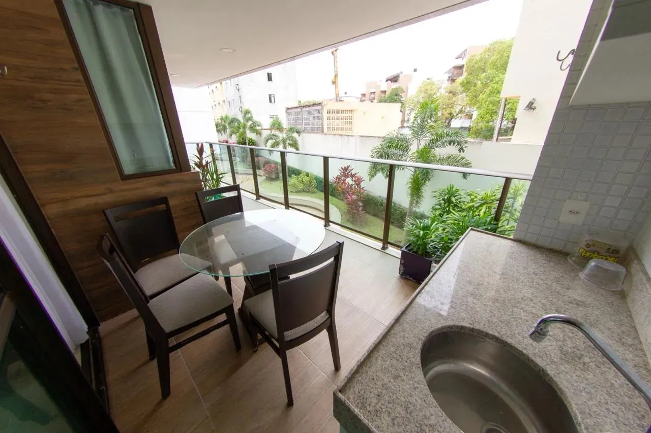 Apto 3 suítes, 2 vagas, 114m², à Beira mar do Cabo Branco
