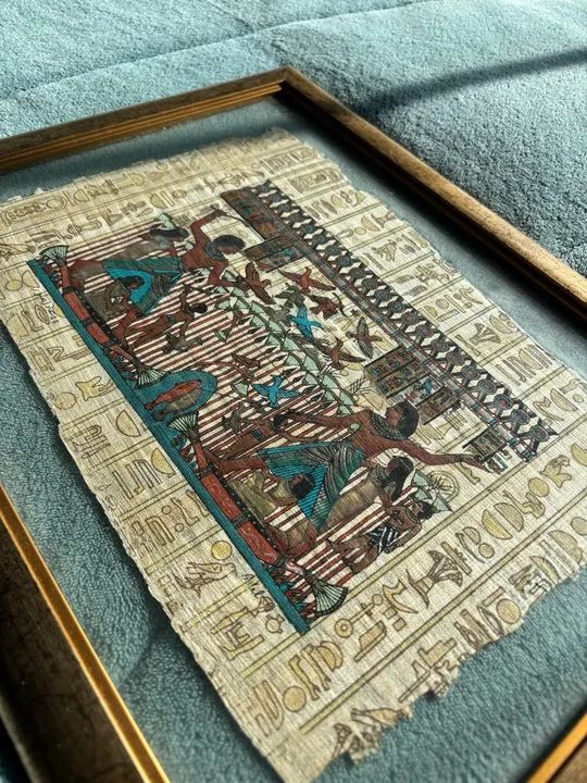 papiro original vindo do egito - Foto 5