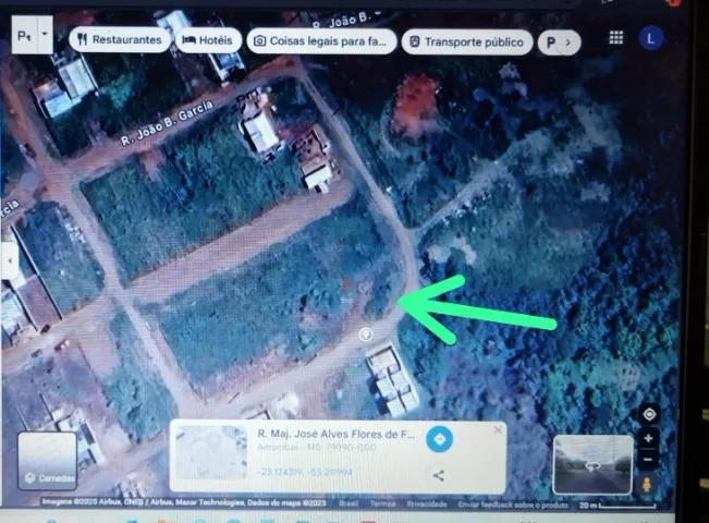 VENDO OU TROCA TERRENO RES. NHU VERÁ - AMAMBAI - MS