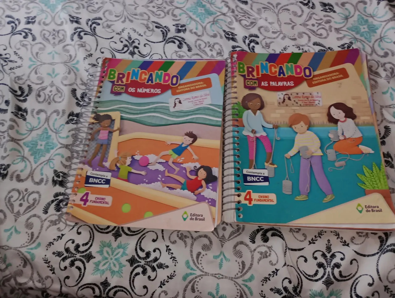 Brincando com os Números e Brincando com as Palavras - Editora do Brasil - 4º Ano