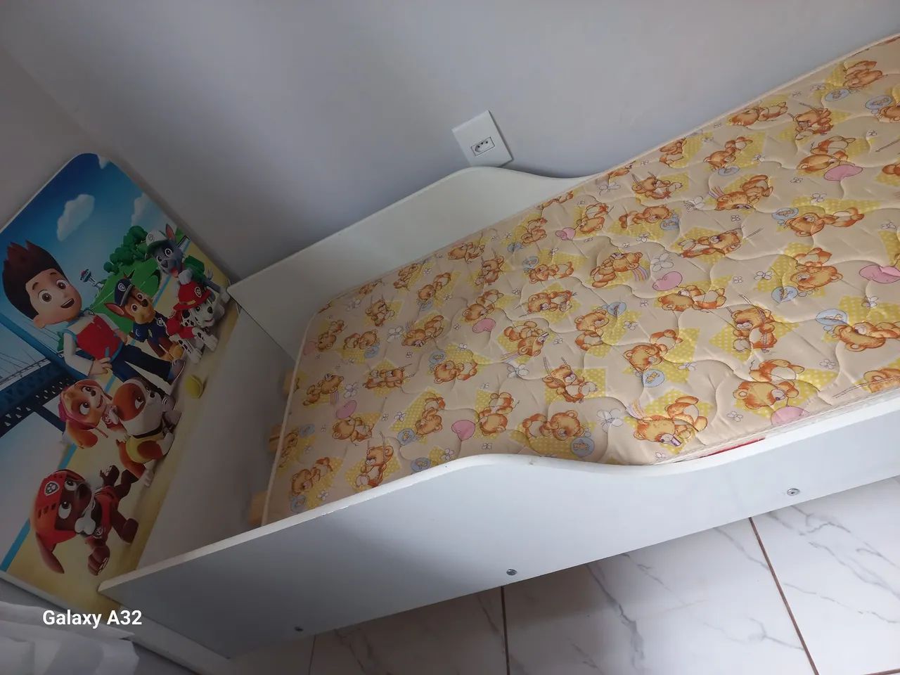 Mini cama com colchão infantil  - Foto 2