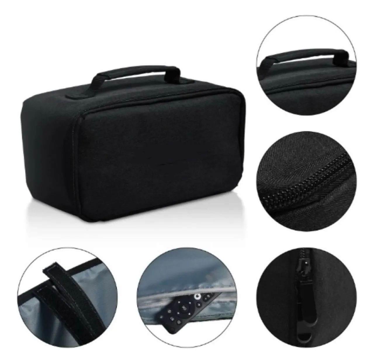 Bolsa Case Bag Capa Projetor Freestyl Hy320 Hy 300 Magcubi - Foto 5