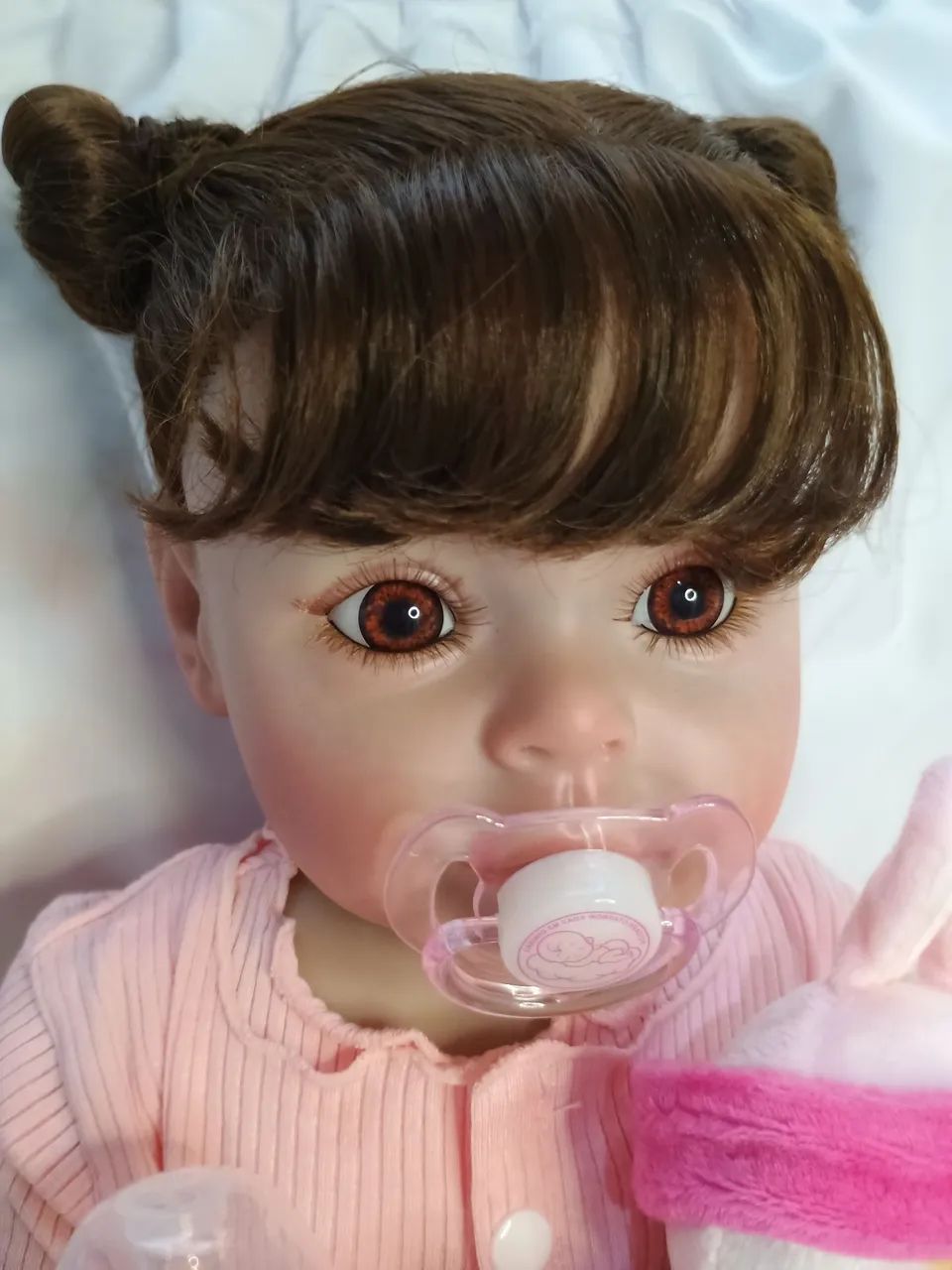 Boneca Cabelo Castanho - Foto 5