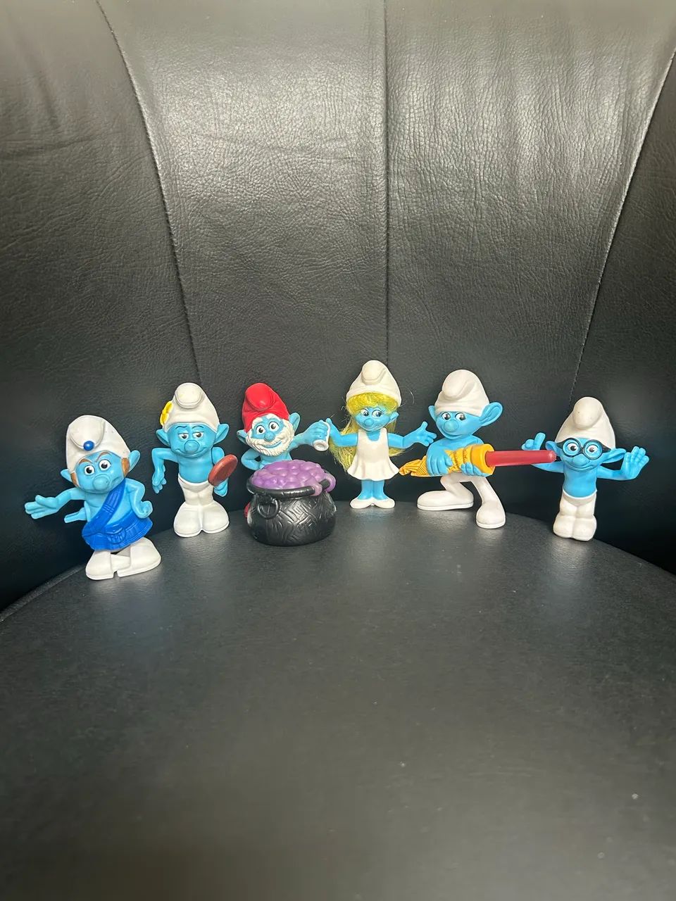 coleção completa os smurfs mcdonalds 2011