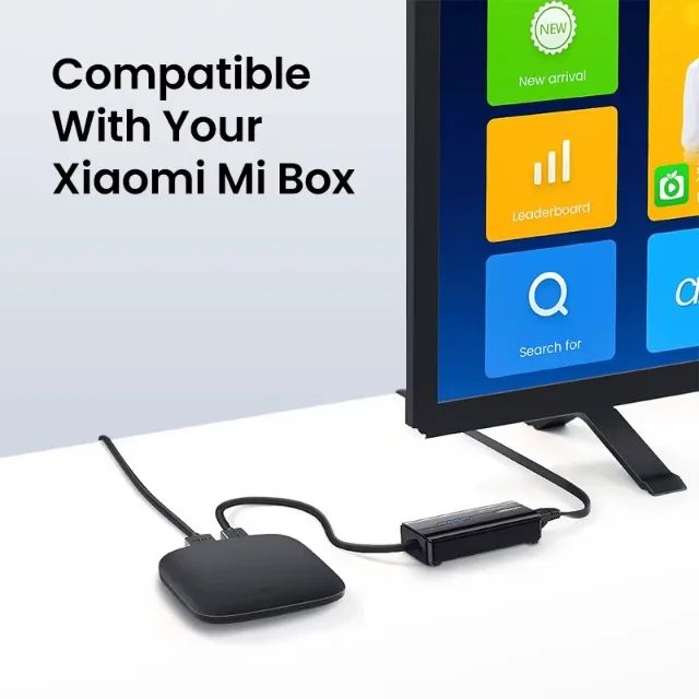 Adaptador Rj45 Para Usb Ugreen 3.0 1000mbps Ethernet Mi Box - Foto 4