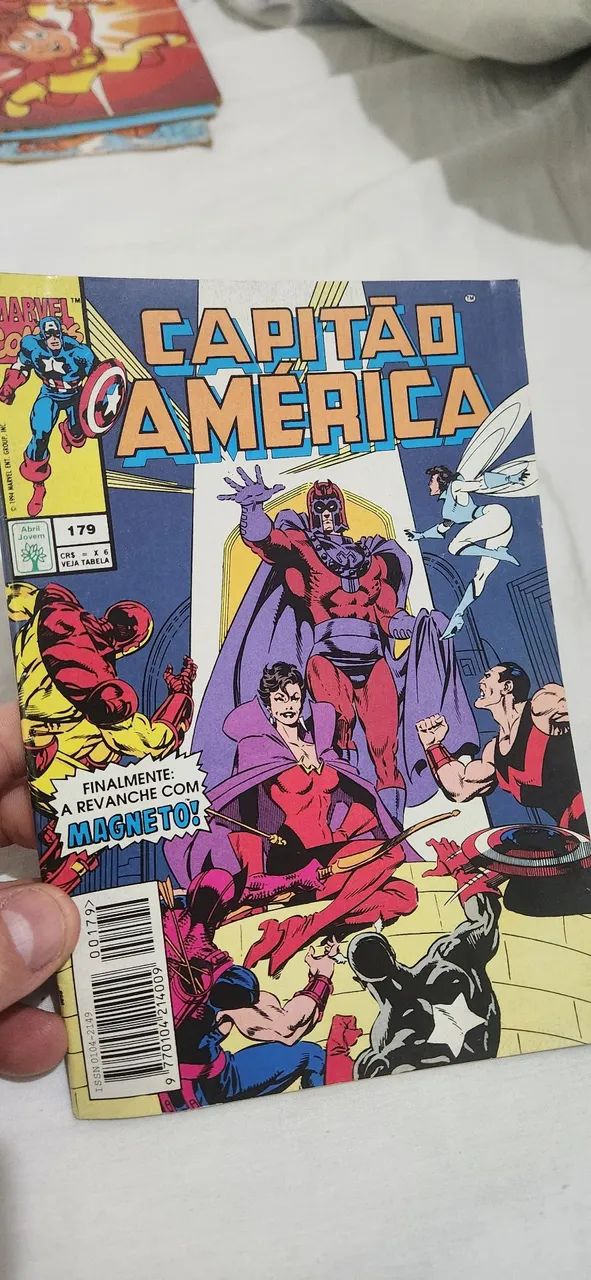 HQs Capitão América A Revanche de Magneto