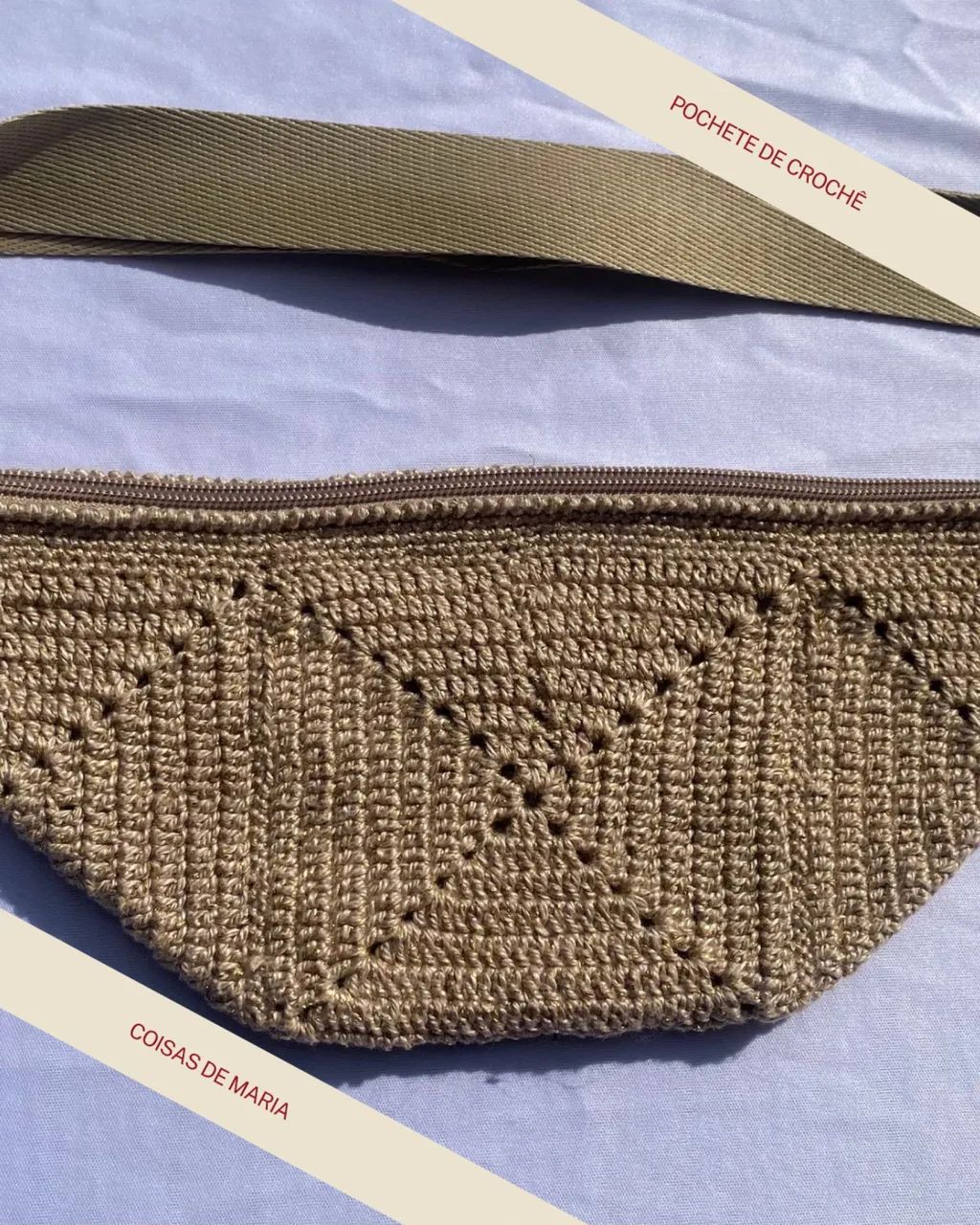 Pochete de crochê  - Foto 4