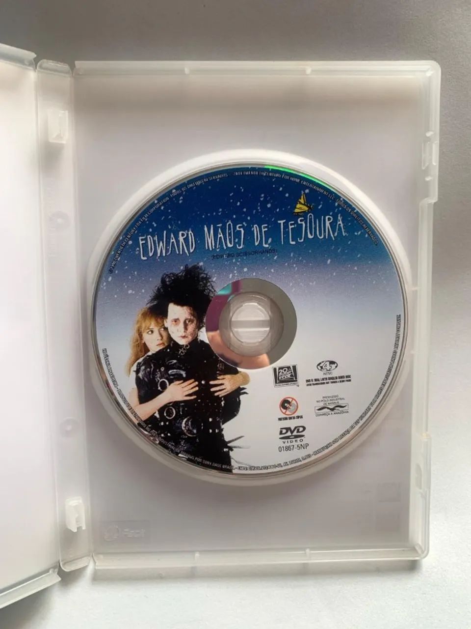 DVD Edward Mãos de Tesoura - Usado - Foto 4