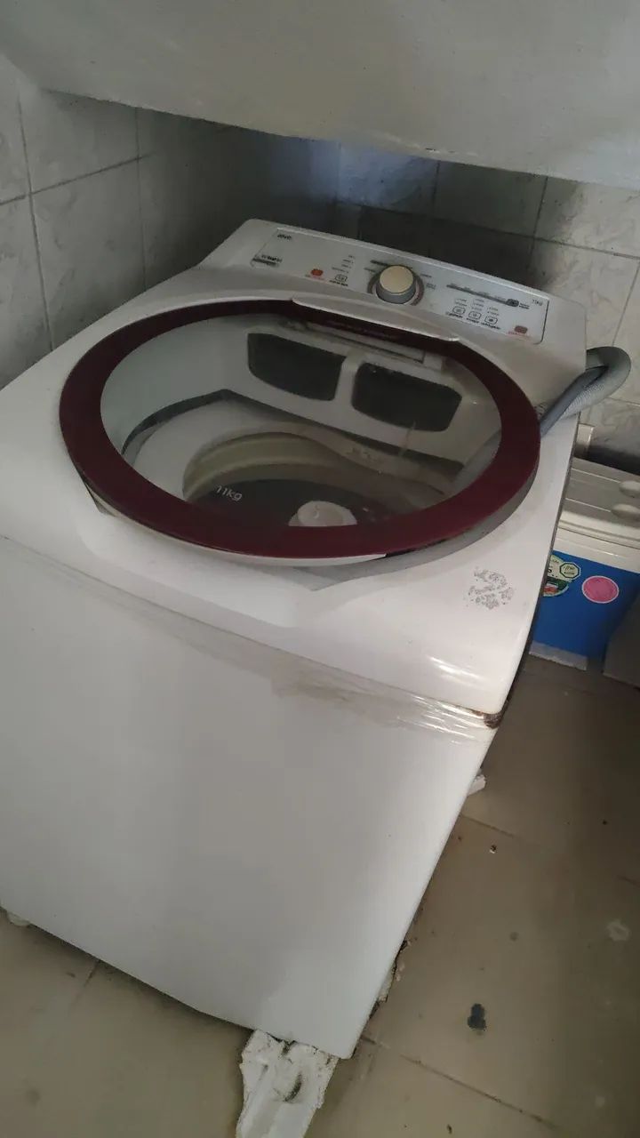 Máquina de lavar Brastemp 11 kg funcionando precisa trocar o gabinete - Foto 5